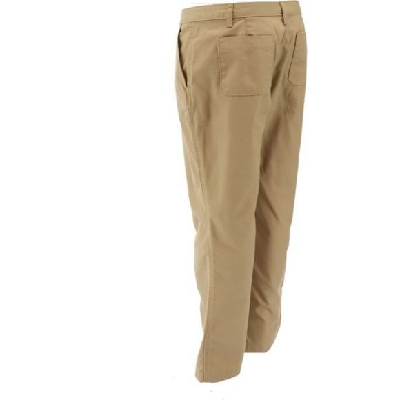 NWT LANDS' END WOMEN'S CASUAL BASIC WORK PANTS LIGHT BEIGE 10P (PETITE) - Picture 4 of 11